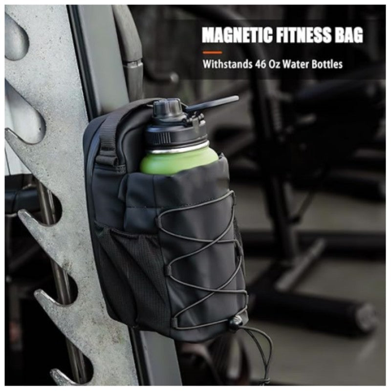 Magnetic Gym Bag For Men And Women with Water Bottle Holder
